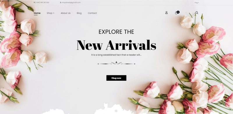 SPFLOWER - Multi-Purpose Shopify Theme for Flower Store