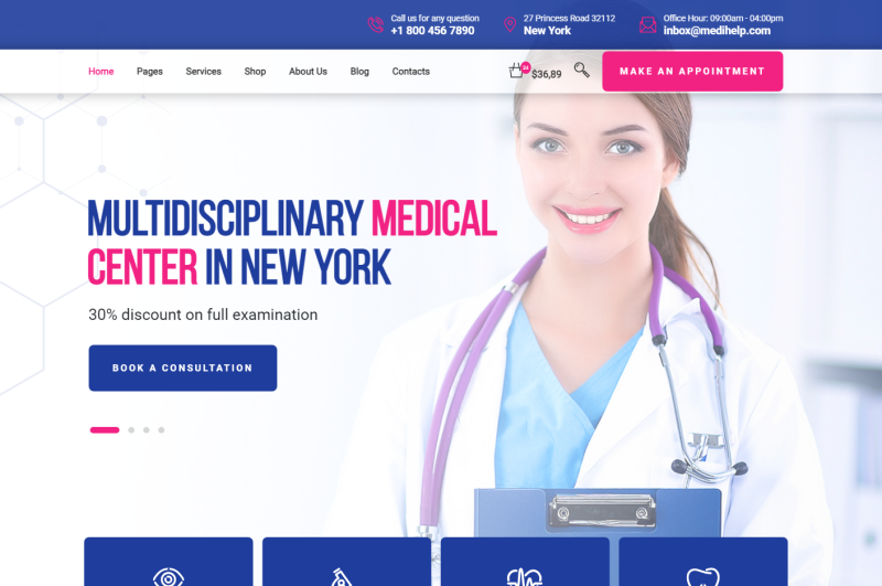 VUTSINO - Medical Center HTML Template
