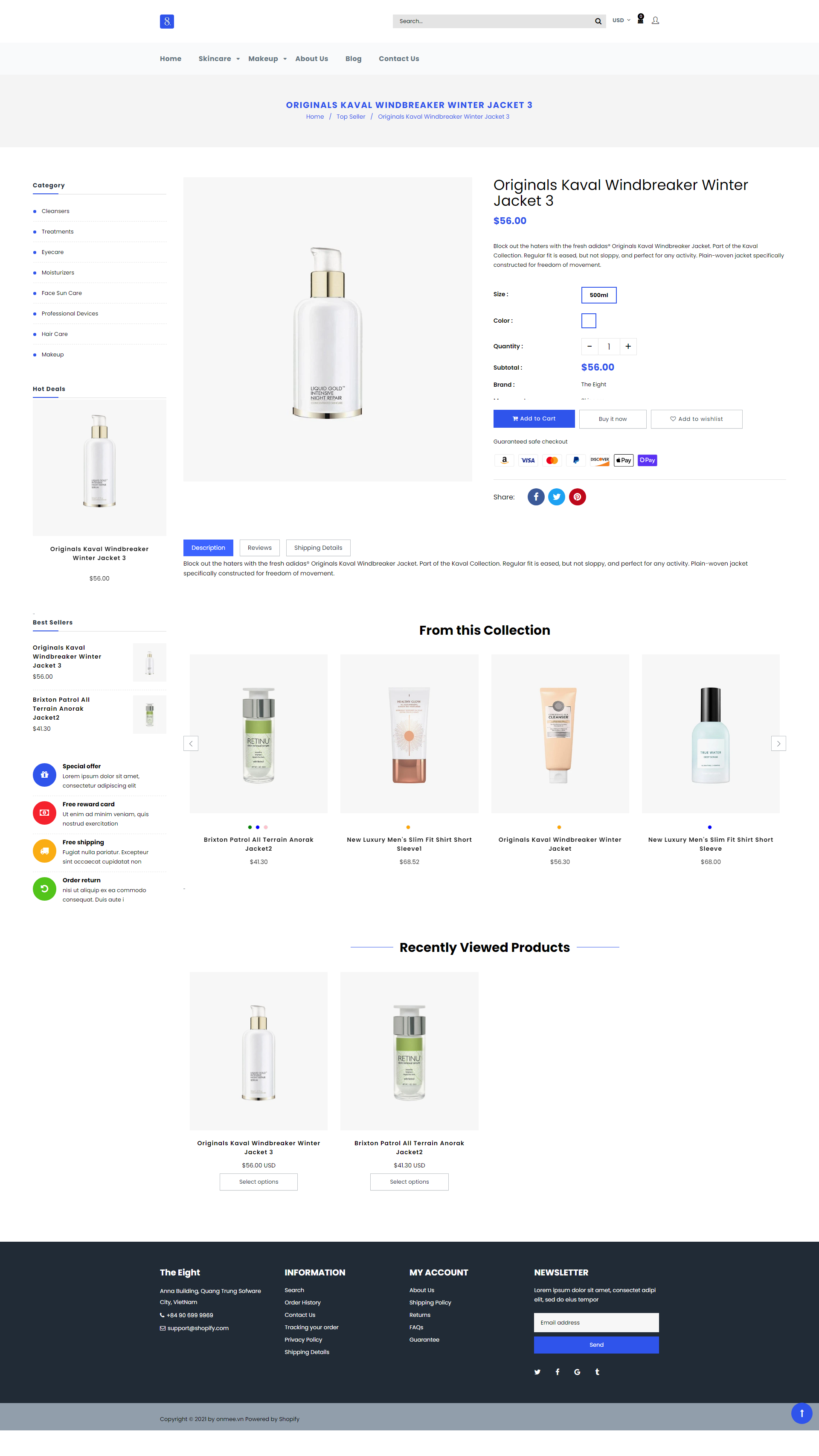 SPTHE8 - Product Page of the Smart and Fashionable eCommerce Shopify Theme